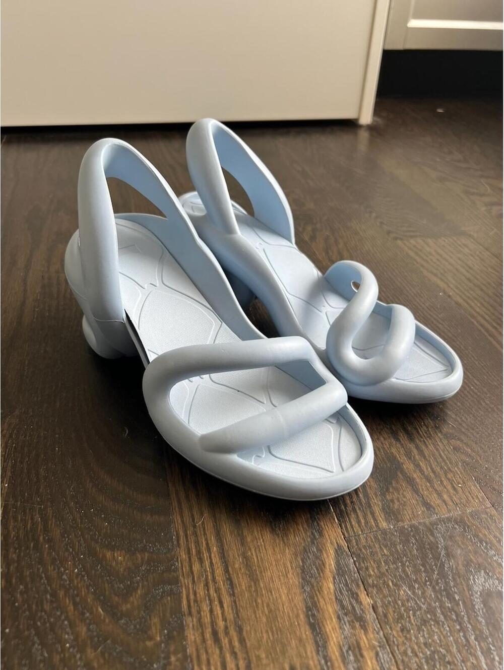 Camper Kobarah Powder Blue Sandals NEW Women's EU 36/37 NEVER WORN MSRP $225 - Picture 2 of 5